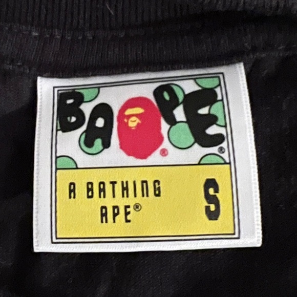 BAPE Black Camo College T-shirt - Picture 2 of 5